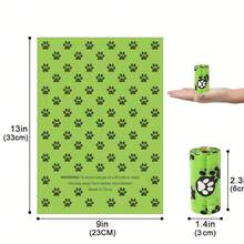 8卷/160个 - 加厚宠物垃圾袋，超厚狗屎袋