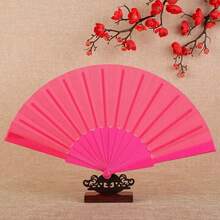 1 Stück vielseitiger, einfacher Faltfächer, moderner Faltfächer, geeignet für Zuhause, Aufführungen als Requisite, Sommer Fächer