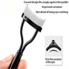 3pcs/Set Eyebrow Brush, Eyelash Separator, Eyebrow Comb And Mascara, Professional Eye Makeup Tools,Makeup,Cheap,Room Decor,Vanity,Travel,Bedroom,Makeup Accessories - Black - View 7