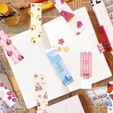 30pcs Bookmarks, Cute Waterproof Cartoon Bookmarks, Used For Decorating DIY Bookmarks Such As Books, Art Books, Notebooks, Etc,For School Supplies,Back To School