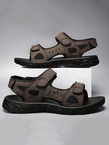 Men Sandals - Brown - View 1