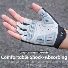 Gloves de seda de hielo con dedo corto de verano, dedos medios Glovos para exteriores, transpirables, antideslizantes Equipo de Globos - Multicolor - Ver 6