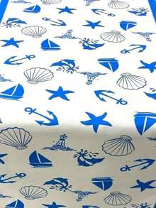 Made In Turkey - Elegant Table Runner 40x140 Cm – Modern Dining Table Decoration - Blue - View 2