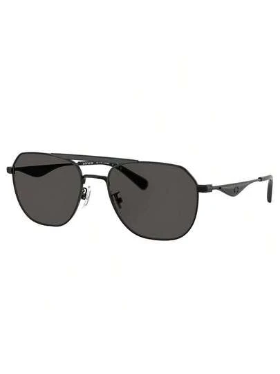 Coach HC 7178 939387 57mm Unisex Pilot Sunglasses | SHEIN USA
