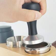 KCJLHGT 51/58mm Coffee Espresso Flat Tamper Press Tampers Tools For 51/58mm Portafilter - Black - View 11