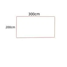 1pc Thick Transparent Plastic Film, Waterproof, Dustproof, For Window Decoration, Construction, Agriculture Use