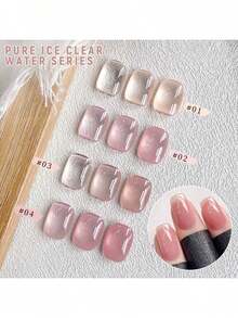 MORDDA 5Ml 4 Colors New Popular Nail Gel Semi Permanent Nail Art Soaking UV LED Nail Salon DIY Nail Salon Gel