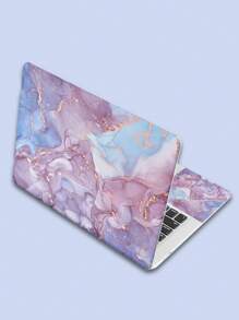 A Set Of 15-Inch Laptop Skin With Marble Pattern For Laptops, MacBooks,HP