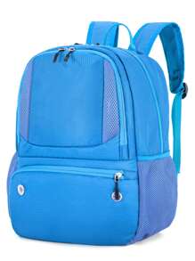 Nowa torba piłkarska z dwoma ramionami, plecak sportowy do koszykówki, siatkówki i innych aktywności na świeżym powietrzu, składana torba sportowa z wentylowaną przegrodą na buty i przegrodą na piłki, kieszeń na laptopa, odpowiednia do sportów zespołowych