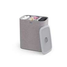 Joseph Joseph Tota Trio 90 Liter/23.8 Gallon Laundry Hamper Separation Basket With Lid, 3 Removable Washing Bags With Handles- Gray - Nhiều màu - Xem 2