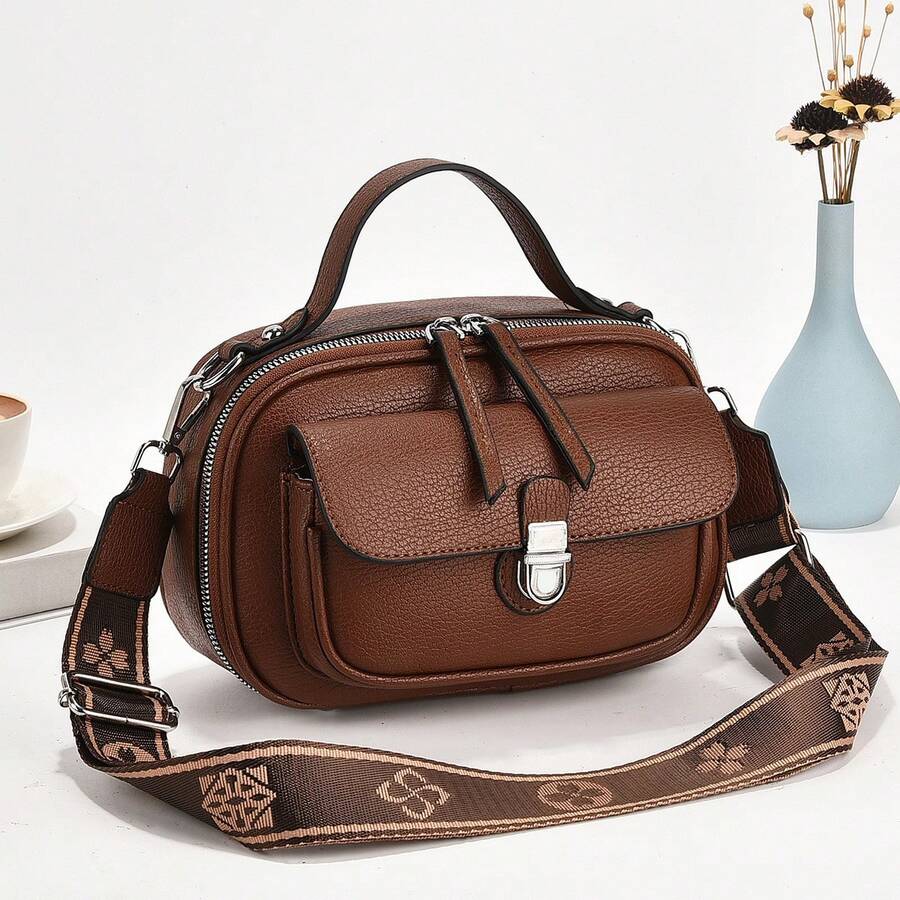 Women Shoulder Bags - 卡其 - 查看 1