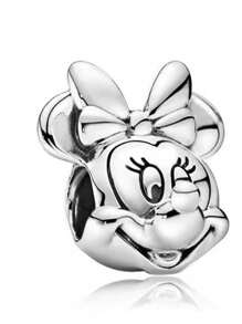 Disney 1 Pieza de Colgante de Cuenta de Plata de Ley 925, Adecuado para Pulsera DI.Y Original, Regalo de Joyería de Moda para Cumpleaños o Compromiso de Mujer, Modelo de Caliente