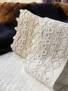 1 Yard Lace Embroidery, Water-Soluble Lace Accessories, Handmade DIY Clothing, Skirt Hem Decoration Border, 9cm