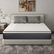 12 Inch Twin Full Queen King Hybrid Mattress In A Box, Pocket Spring And Gel Memory Foam Mattresses - 灰色 - 查看 4