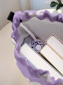 1 szt. Plecak ze ściągaczem z motywem owcy z kreskówek, z kieszeniami, spersonalizowany prezent na powrót do szkoły, odpowiedni dla dzieci i nastolatków, możliwość nadruku własnego imienia lub prezentu dla przyjaciół