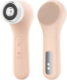 Vibrating And Rotating Face Scrubber, Waterproof Rechargeable Facial Cleansing Brush, 8 Modes Face Brush For Exfoliating And Massaging, For Removing Blackhead(Matte Black) - 粉色 - 查看 13