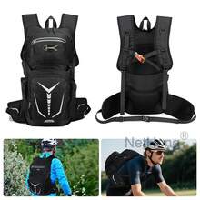 NetHong Outdoor Sport Cycling Rucksack Running Water Bag Storage Hydration Backpack UltraLight Hiking Bike Riding Pack Bladder Knapsack - Black - View 4