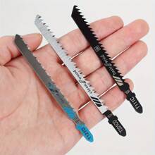 48pcs T-Shank Saw Blade Set, Multi-Purpose For Wood, Plastic, Metal, High Carbon Steel, Durable, Long-Lasting, Easy To Use, Industrial Tool