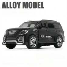 Christmas New Alloy Car Model Four Open Door Toys Suv Car Off-Road Toy Car, As Halloween, Christmas Gift - Multicolor - View 9