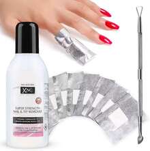 Nail Polish Remover Kit With Foil Wraps, Professional Acetone Soak-Off System, Gel And Removal - 1 - View 1