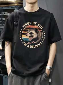 Men T-Shirts - Black - View 1