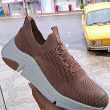 Modare Slip On Knit Tennis Shoes 7401.105 Lace-Up Comfort Walking Everyday Original Women's - 米色一腳蹬 - 查看 2