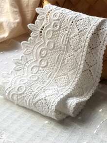 1 Yard Lace Embroidery, Water-Soluble Lace Accessories, Handmade DIY Clothing, Skirt Hem Decoration Border, 9cm