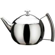 Silver Gold Colors 1.5L/2L Teapots Stainless Steel Water Kettle Hotel Tea Pot With Filter Hotel Coffee Pot Restaurant Tea Kettle