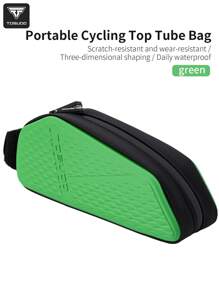 TOSUOD Bicycle Front Beam Bag, Top Tube Bag, Mountain Bike/Road Bike Saddle Bag, Cycling Accessories - Multicolor - View 12