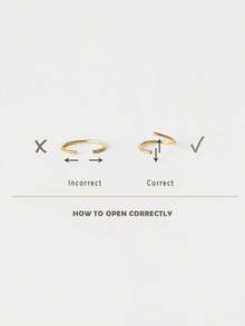 银色无扣环状耳环 | 软骨小环耳环套装，适合男女儿童 | 防过敏 925 纯银耳屏耳环鼻唇环 | 耳环首饰，适合派对生日礼物，配有精美礼盒 | 4 种尺寸可选（直径 6 毫米 / 8 毫米 / 10 毫米 / 12 毫米）| 不适合尚未愈合的耳洞 - 開口光面耳圈 - 查看 8