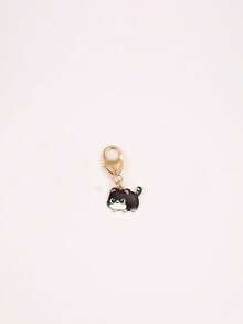 1 件猫咪表情钥匙扣，黑白猫，笑脸猫，逗猫，珠宝钥匙扣吊坠，送给女朋友、约会、派对、夏季服装的礼物 - 彩色 - 查看 15