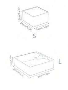 1/2/3/6 Stücke einfache faltbare Stoffaufbewahrungsbox - Schubladenteiler Organizer Behälter für Unterwäsche/BH