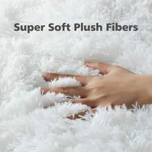 Super Fluffy Rug For Bedroom, Modern Shag Area Rugs, Soft And Cozy Plush Carpet For Kids,Girls Boys And Teens Decorations For Living Room Dorm Nursery Classroom