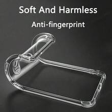 Airbag transparente Handyhüllen (geeignet für Xiao M,I Poco X4 Pro 5G/ Xiao M,I Poco X7 Pro/ Note 12 Pro + 5G/ Note 11S 5G/ Note 10 Pro Max/ Note 9S/ A4/ A3/ A2/ A1+/ Redmi) - Transparent - Übersicht 6