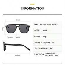 3 pares de gafas de moda para playa con diseño calado, adecuadas para uso diario, vacaciones en la playa, combinación con atuendos de pesca y ocio en la playa - Marrón café + amarillo + azul - Ver 8