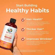 MaryRuth's Lustriva Formula – Vegan Liquid Multivitamin For Thicker Hair, Fewer Wrinkles & Radiant Skin |   Peach Mango |   15.22 Fl Oz - 1 Pc - 查看 2