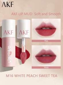 AKF 3g AKF Lip Mud, Easy To Apply, Suitable As Gift For Friends