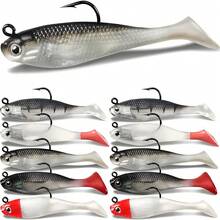 5pcs Fishing Lure Set, Bionic Lure, Soft Plastic Bait, Fishing Tackle - Multicolor - View 9