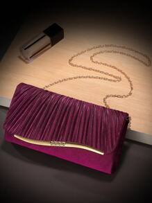 Bolso de noche de satén con un solo lado de satén, bolso de dama con diamantes puros hechos a mano, bolso plegable vintage dorado para cena, bolso vintage europeo y americano con correa diagonal, bolso senior hueco, nuevo bolso de cena con flecos de perlas