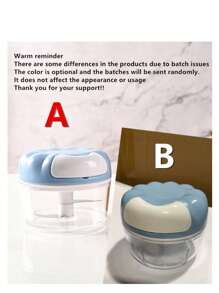 1pc Multi-Functional Kitchen Hand-Pull Garlic Grinder Seasoning Mixer, Meat Chopper, Kitchen Utensil