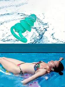 Soft And Comfortable Silicone Earplugs - Noise Reduction, Suitable For Sleeping, Traveling, Studying | Reusable And Flexible Design, Suitable For Flying And Commuting To Bring You A Comfortable Environment, A Must-Have For Postmen, A Must-Have For Back To School - Multicolor - View 2