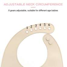 Customized Baby Silicone Bib, Infant Feeding Saliva Towel - Multicolor - View 9