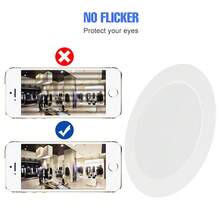 مصباح ليد مدمج 25 واط بزاوية شعاع 120 درجة، مصباح سقف مدمج AC220V، أضواء بقعية للمتجر والممر والمرآب والغرف الداخلية كالمعيشة والمطبخ والنوم والخزانة والحمام، ساطع بدون وميض، حماية للعين، توفير للطاقة، إضاءة ديكورية منزلية حديثة، مصباح SMD2835 أبيض بارد 5 واط/10 واط/15 واط/20 واط