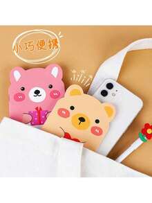 3/6 pièces Mini carnets d'ours en peluche, motif de dessin animé, 20 feuilles/40 pages, style ludique et mignon, convient pour les récompenses d'étudiants et les fournitures de rentrée scolaire, cadeaux de notes aléatoires en classe, rentrée scolaire, cadeaux d'enseignants pour les élèves, études diligentes, progrès quotidiens, cadeaux de saison de rentrée scolaire, carnets d'outils d'écriture pour étudiants, fournitures scolaires, fournitures d'apprentissage pour filles