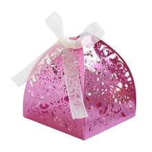 Hộp kẹo hoa hồng 25 chiếc/gói có thẻ cảm ơn, hộp đựng sô cô la cắt laser, lý tưởng cho đám cưới, ngày lễ tình nhân, sinh nhật, tiệc tùng, trang trí quà tặng, giáng sinh - Nhiều màu - Xem 8