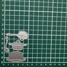 New Assorted Mini Animals, Tools, Kitchenware, Clothing, Metal Cutting Dies, Suitable For Background Decoration, Card And Greeting Card Making, Scrapbook DIY Projects, Craft Creation, Add A Special Touch To Your Project.