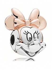 Disney 1 pieza de colgante de cuenta de plata de ley 925, adecuado para pulsera DIY original, regalo de joyería de moda para el cumpleaños o compromiso de la mujer, modelo de alta