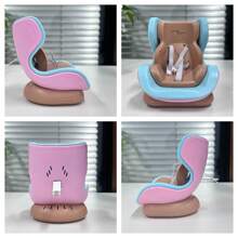 1 Pc For Labubu Plush Seats, Colourful Car Ventilation Clip Trim, Monster With Seat Accessories - Cute Car Seat Design, Fun House Accessories And Vehicle Interior With Fixing Clips Shooting Reason Is Slightly Colored