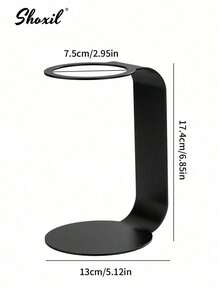 shoxil 1 قطعة حامل قهوة معدني عتيق - حامل عالمي لمصفاة الصب والفلاتر الزجاجية - ملحق صانع القهوة بالتنقيط من الدرجة المهنية لل- Chemex (قاعدة ثابتة ، بناء من الحديد مقاوم للصدأ) - حامل كوب الفلتر - مشاهدة 10