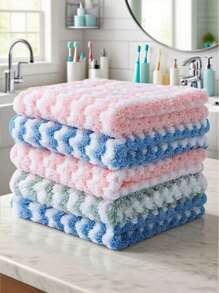 20/10/5pcs Soft Face Towels, Quick Drying Makeup Remover Towels, Suitable For Salons, Bathrooms, Soft & Skin-Friendly, Portable Cleaning Tool, Multi-Purpose,School,Back To School,Travel,Travel Essentials,Home Essentials,Towel,Skin Care